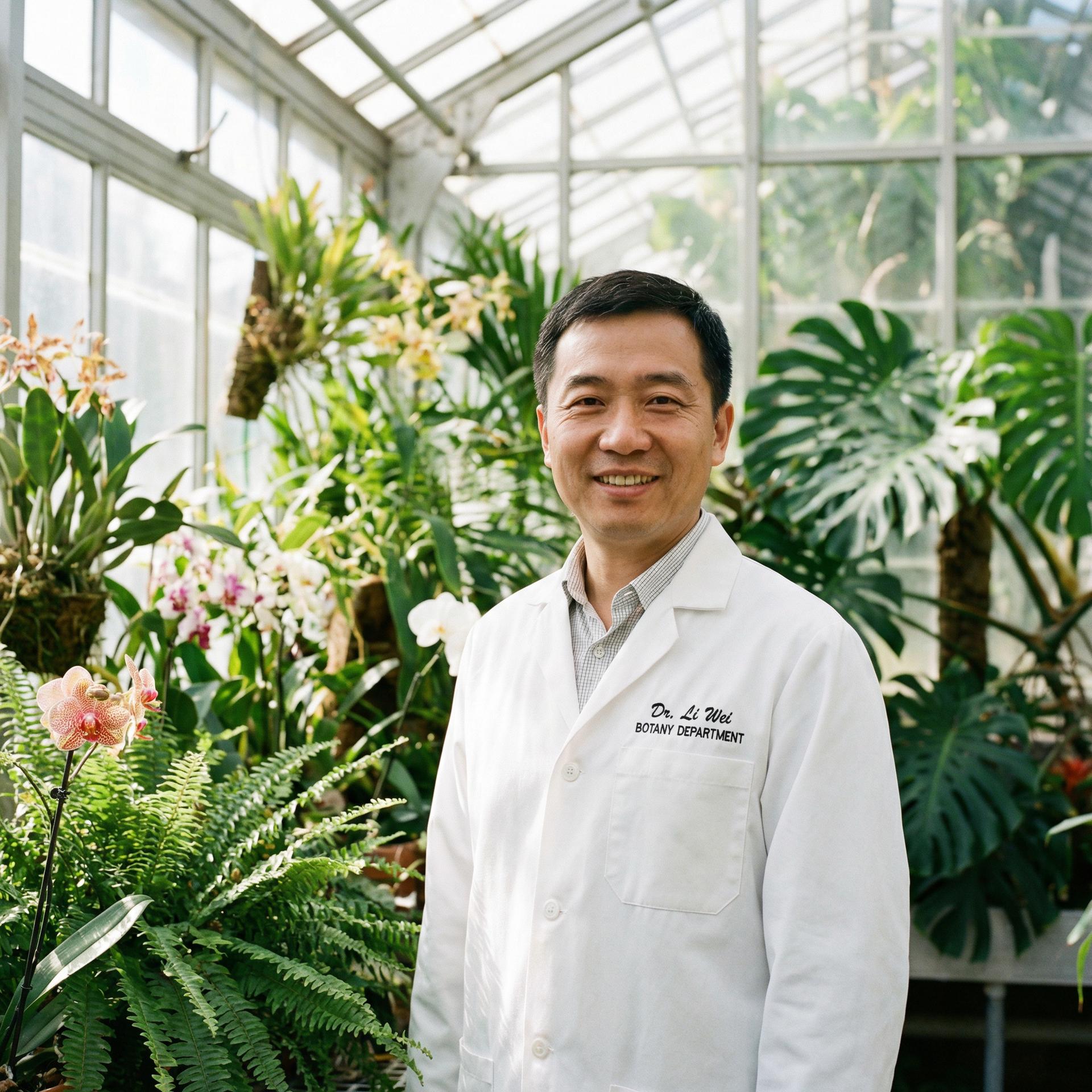 国产视频植物视频专家李伟博士